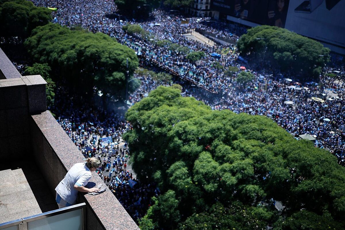 Festa Argentina Vittoria Qatar 2022