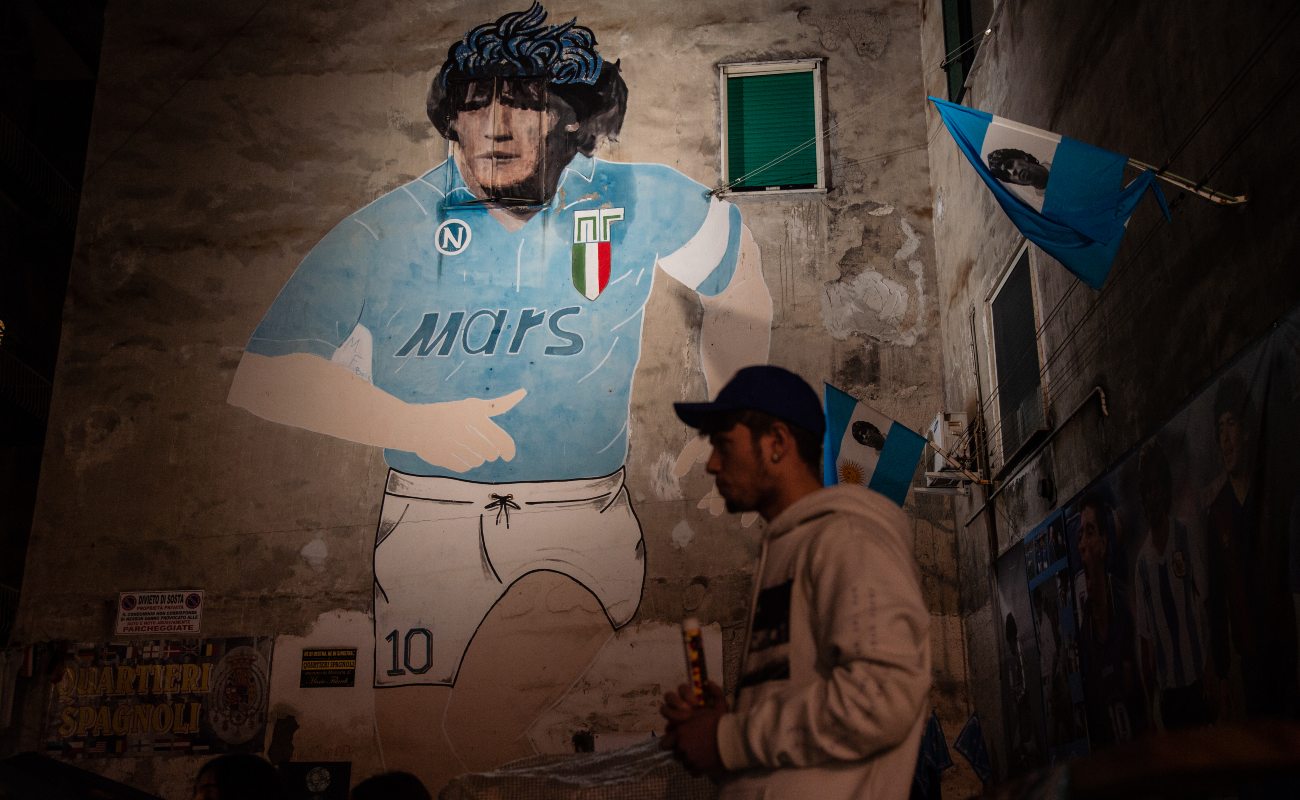 Murales Diego Armando Maradona ai Quartieri Spagnoli